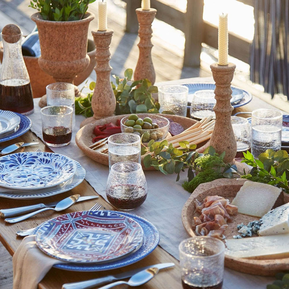 Le Panier White/Delft Dinner Plate by Juliska Additional Image-1