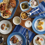 Le Panier White/Delft Dessert/Salad Plate by Juliska Additional Image-1