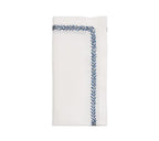 Jardin Napkin in White & Blue