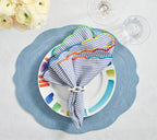 Tailored Placemat in Periwinkle, Set of 4 by Kim Seybert