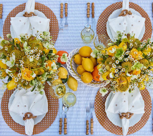 Rattan Link Napkin Ring – Natural