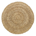 Natural Straw Loop Placemat by Juliska