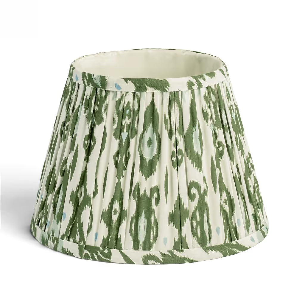 25cm Empire Shade Ikat Khaki & Sage