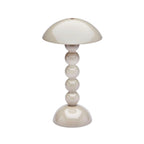 Rechargeable Bobbin LED Lamp in Cappuccino