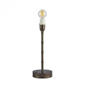 Bronze Bamboo Lamp