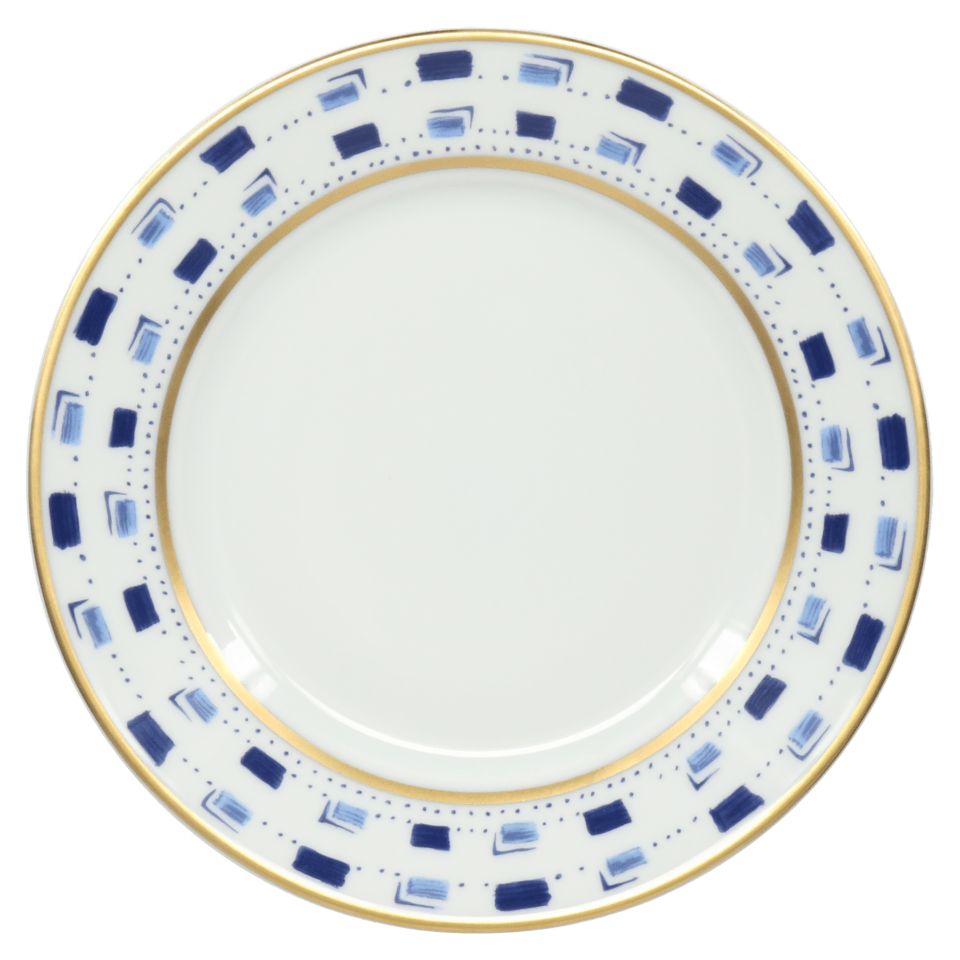 Recamier - La Bocca bleu Dessert Plate