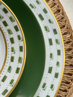 Recamier - La Bocca green Dessert plate