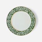 Recamier - La Bocca green Leaf (green) Dinner plate