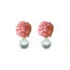 Liz Cotton Pearl Pink Earrings