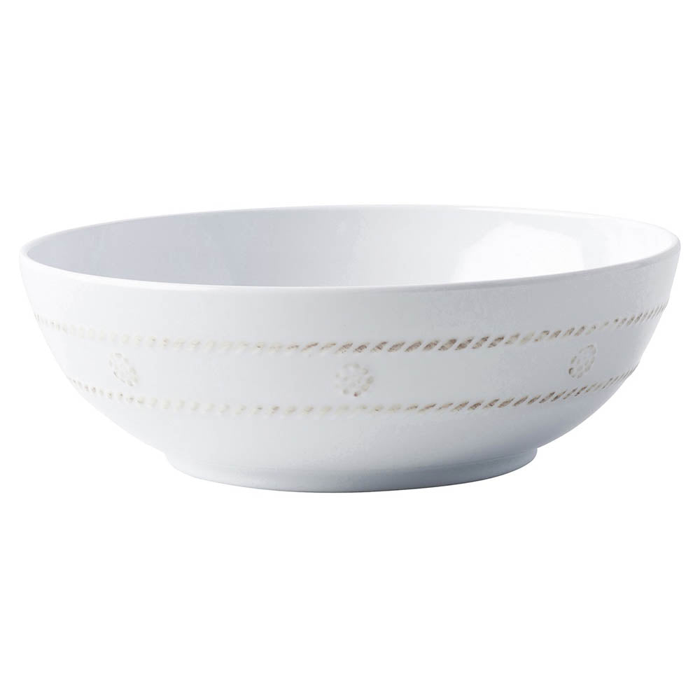 Al Fresco Berry & Thread White Coupe Bowl
