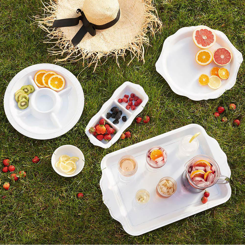 Berry & Thread Melamine Triple Section Server by Juliska Additional Image-2