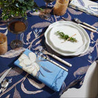 S/4 Magnolia Lapis Napkins