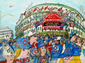 Wentworth Puzzle | Chicago Cubs World Series 2016 by Mark McMahon (500 Pieces)