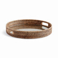 Burma Rattan Serving Tray large