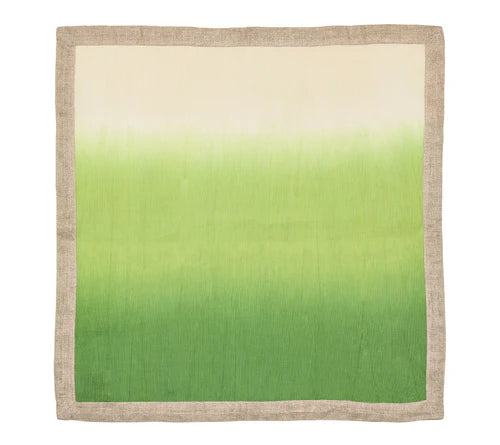 Dip Dye Napkin in Natural/Grey