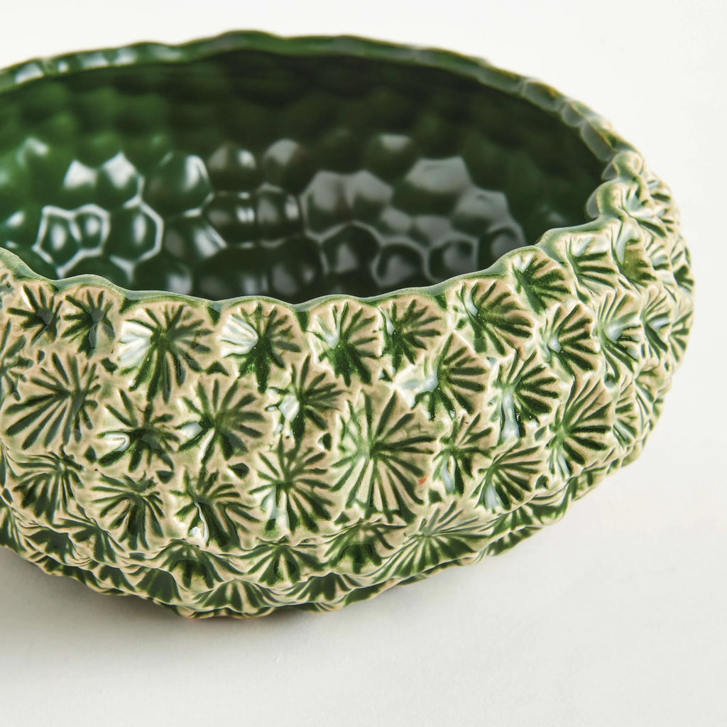 Aster Decorative Bowl in Green