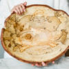 Live Edge Spalted Maple Wooden Bowls 15"