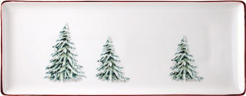 Oblong Serving Tray Filet Noel