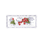 Oiseau Bleu Fruits Oblong Serving Tray