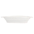 Pietra Serena Handled Oval Bowl