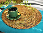 Round 15" Placemat in Plain, Set of 4