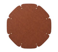 Divot Placemat Brown, Set of 4