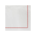 Papersoft Napkins Fringe Red Dinner Napkins (Pack of 20)