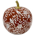Rusty Red Meadow Sprig Pumpkin - 6in