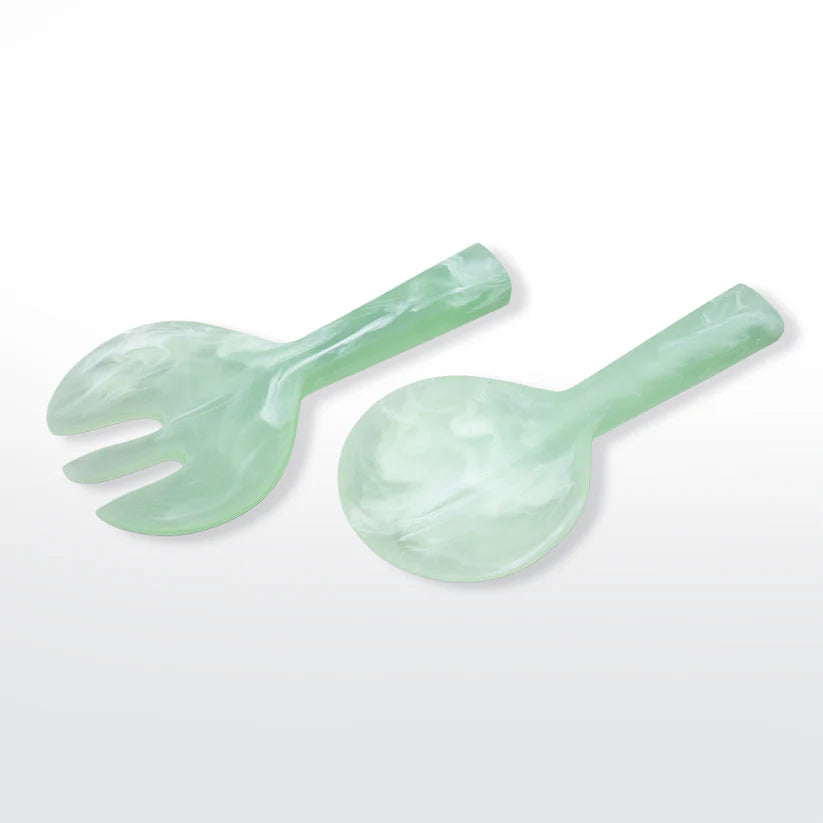 Short Handle Servers 2pc - Mint Swirl