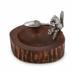 Standing Squirrel Nut Bowl & Scoop