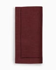 Festival Set of Four Dinner Napkins 20x20 - Merlot