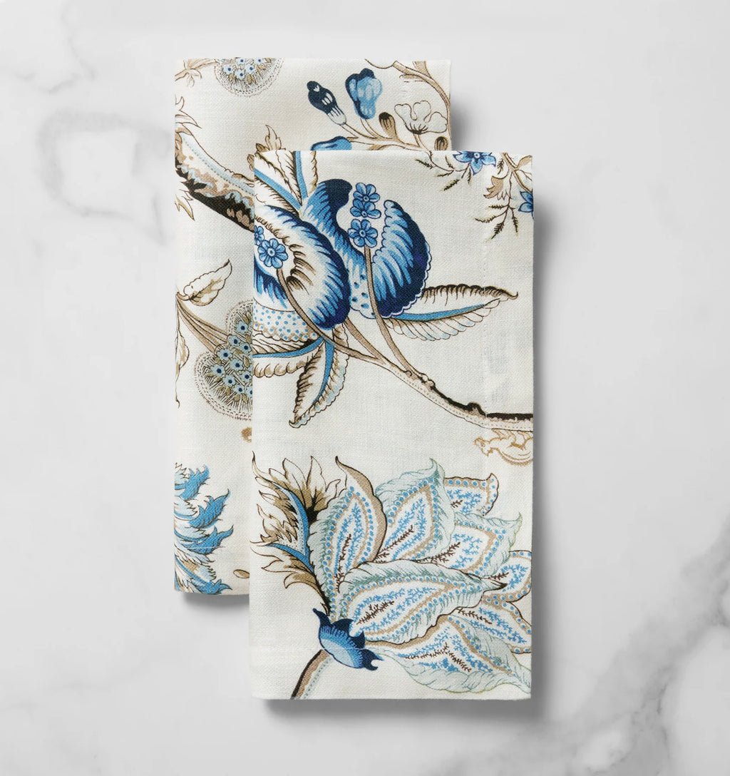 Pondicherry Dinner Napkins, Set of Four