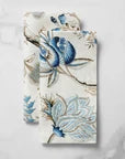 Pondicherry Set of Four Dinner Napkins 22x22 - Sea