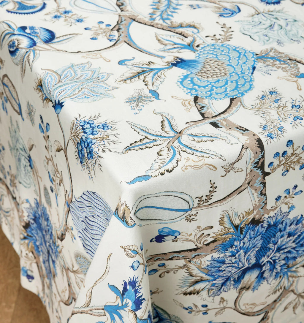 Pondicherry Tablecloth, 70 inches x 108 inches