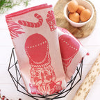 Strofinaccio Red Nutcracker Dish Towels - Set of 2