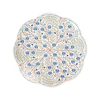 Scalloped Dessert/Salad Plate - Chambray