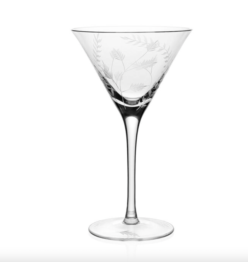 Daisy B Martini Glass