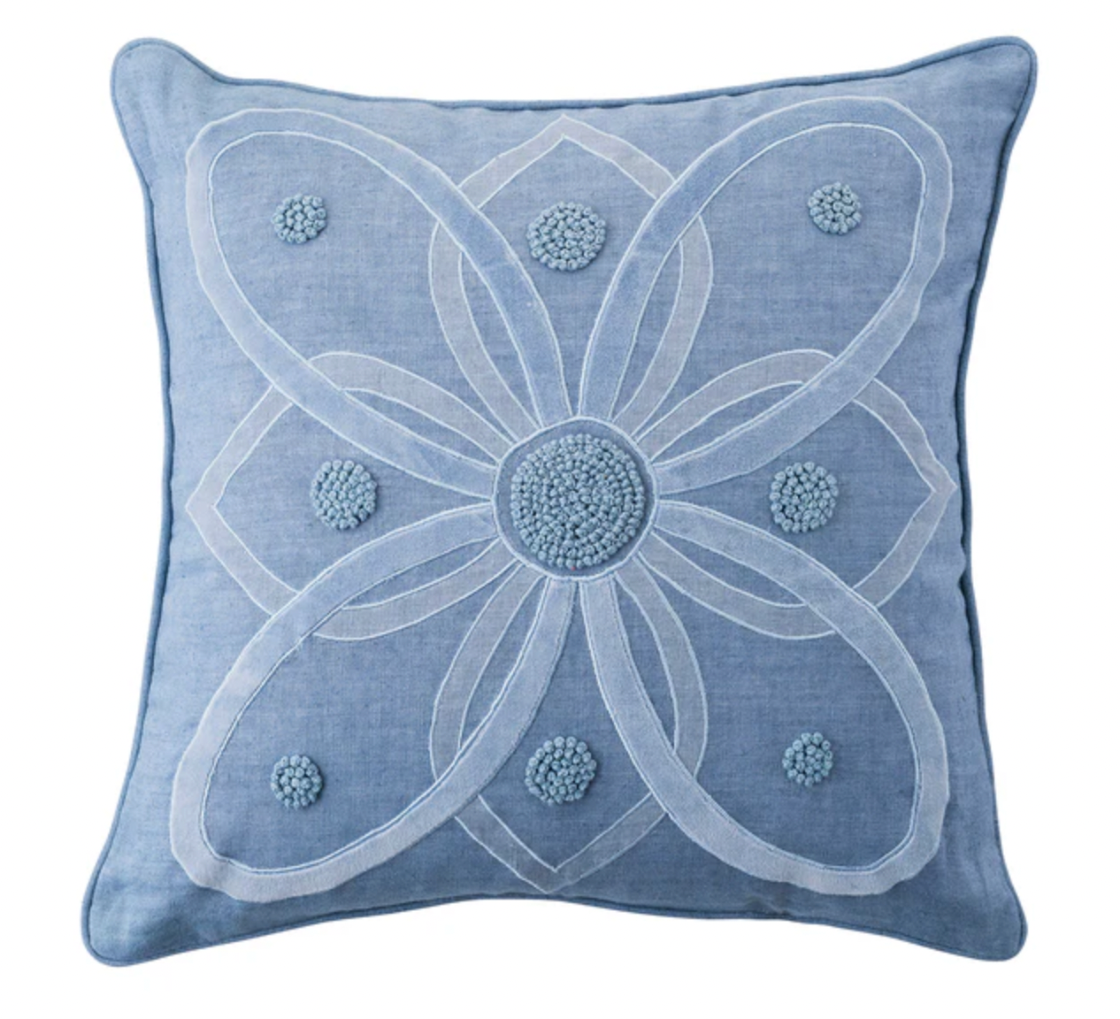 Berry&Thread Chambray 18" Pillow