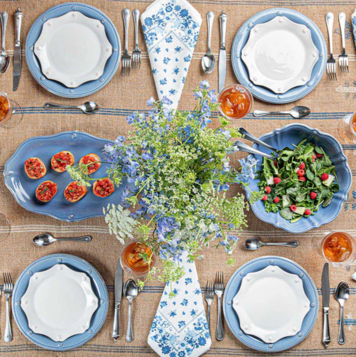 Berry&Thread Chambray Dinner Plate