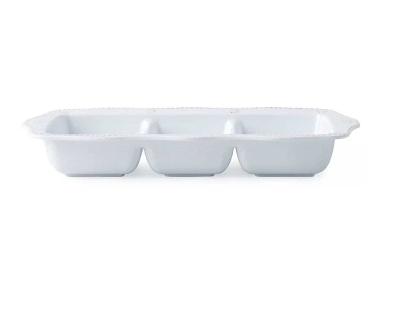 Berry and Thread Melamine 3-Section Server