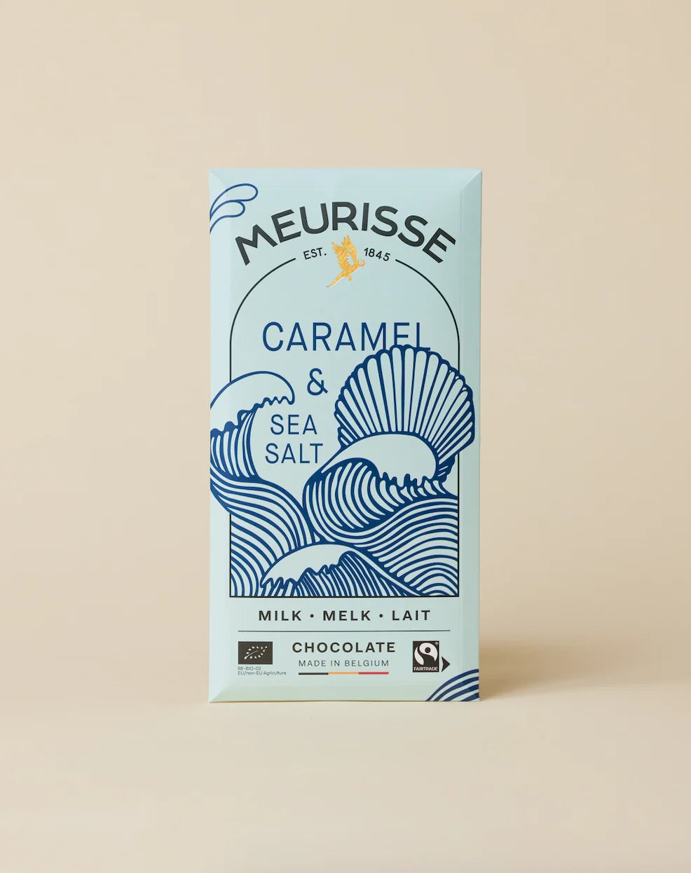 Meurisse - Chocolate Bar - Caramel Sea Salt - Milk Chocolate 39%