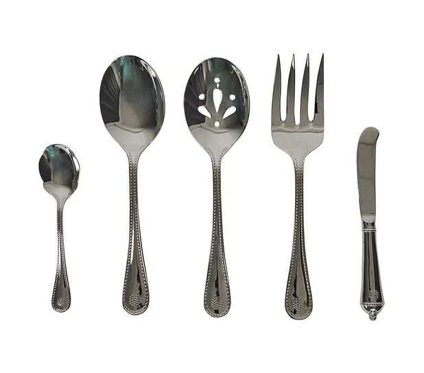 Berry and Thread Polished 5-Piece Hostess Set