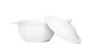 12" Puro Lidded Casserole Whitewash 3.5qt