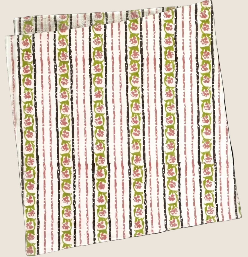 Elise Chocolate Napkins Set 4