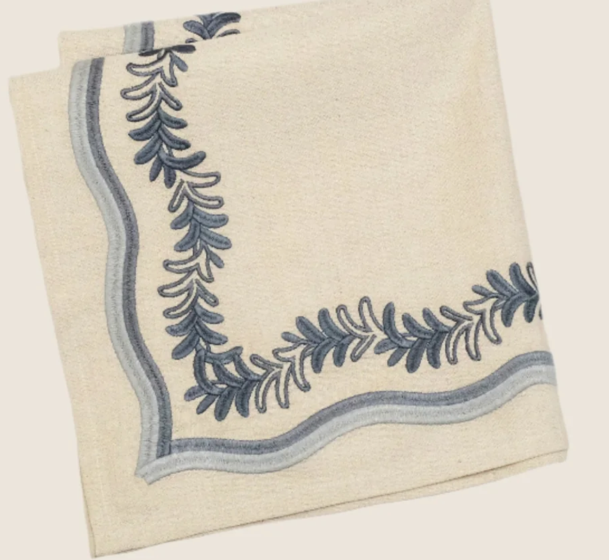 Palmerie Ice Napkins Set 4