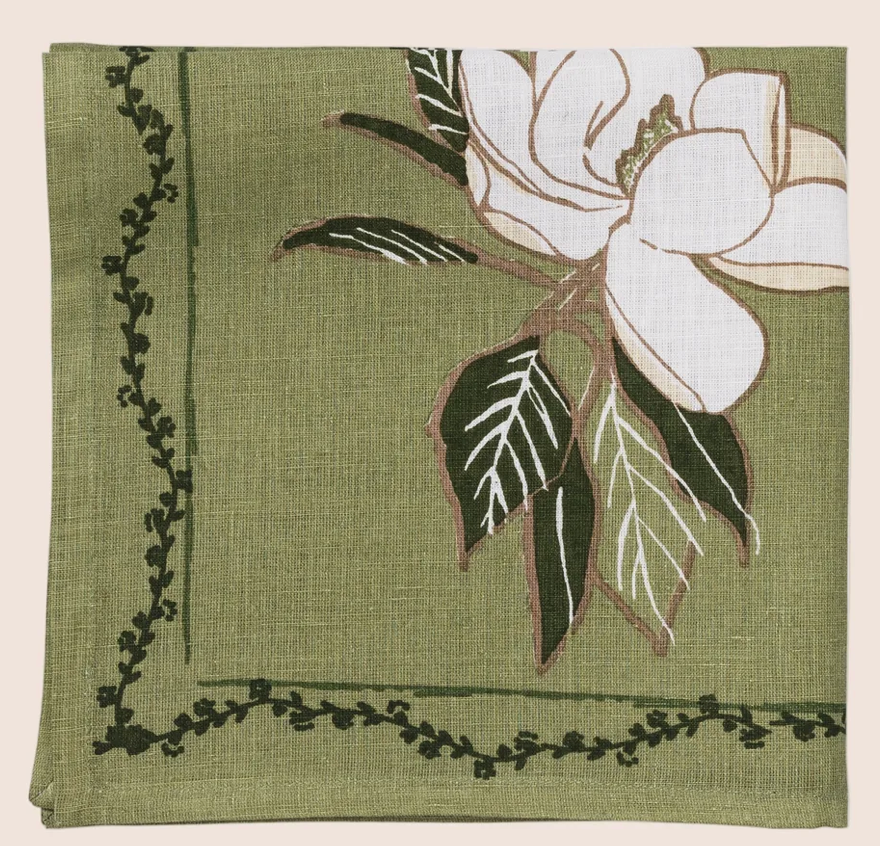 Magnolia Forest Napkins Set 4