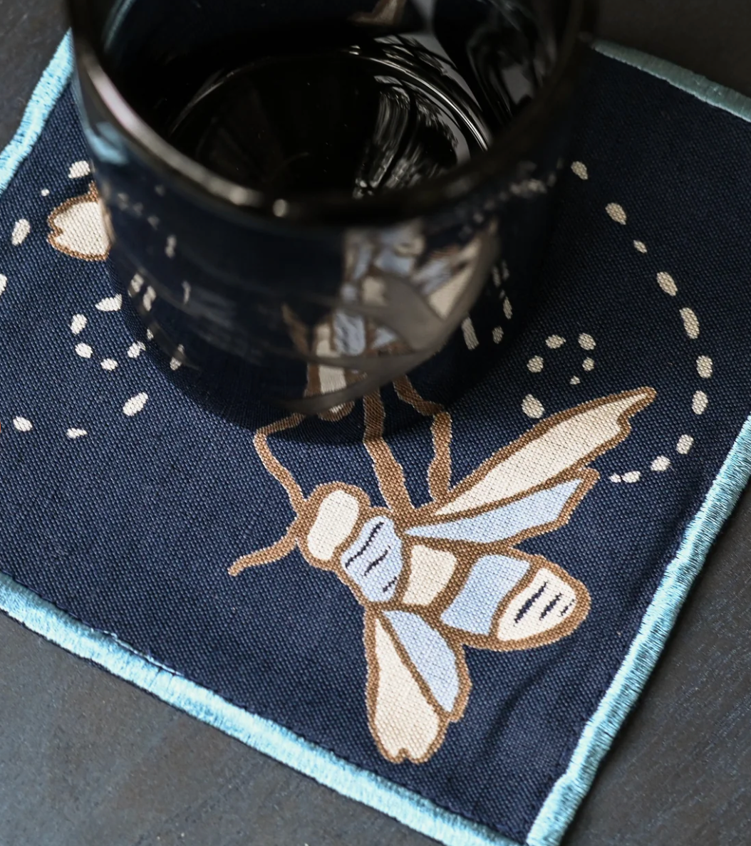 Flora & Fauna Woodsy Cocktail Napkins S/4