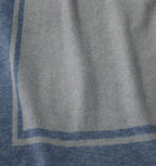Viletta Throw in Cotton/Wool/Cashmere Blend