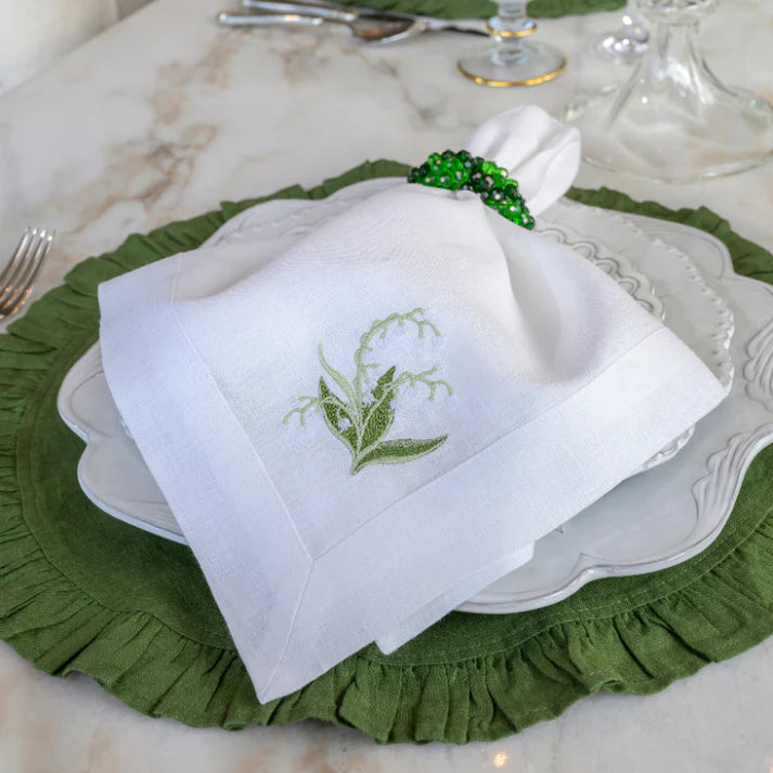 Lily of the Valley Large Napkin | Set of 4