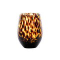Puro Stemless Wine Glass Tortoiseshell by Juliska